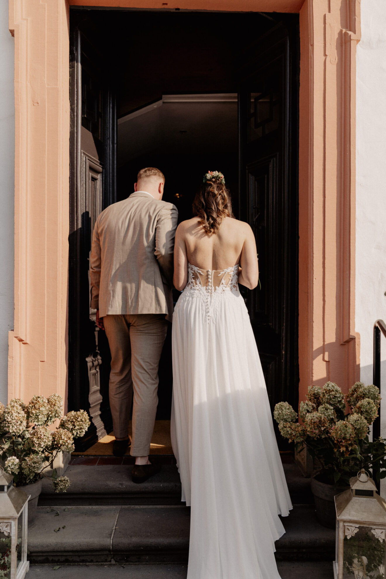 Brautpaar bei einer Hochzeit im Märkischen Kreis