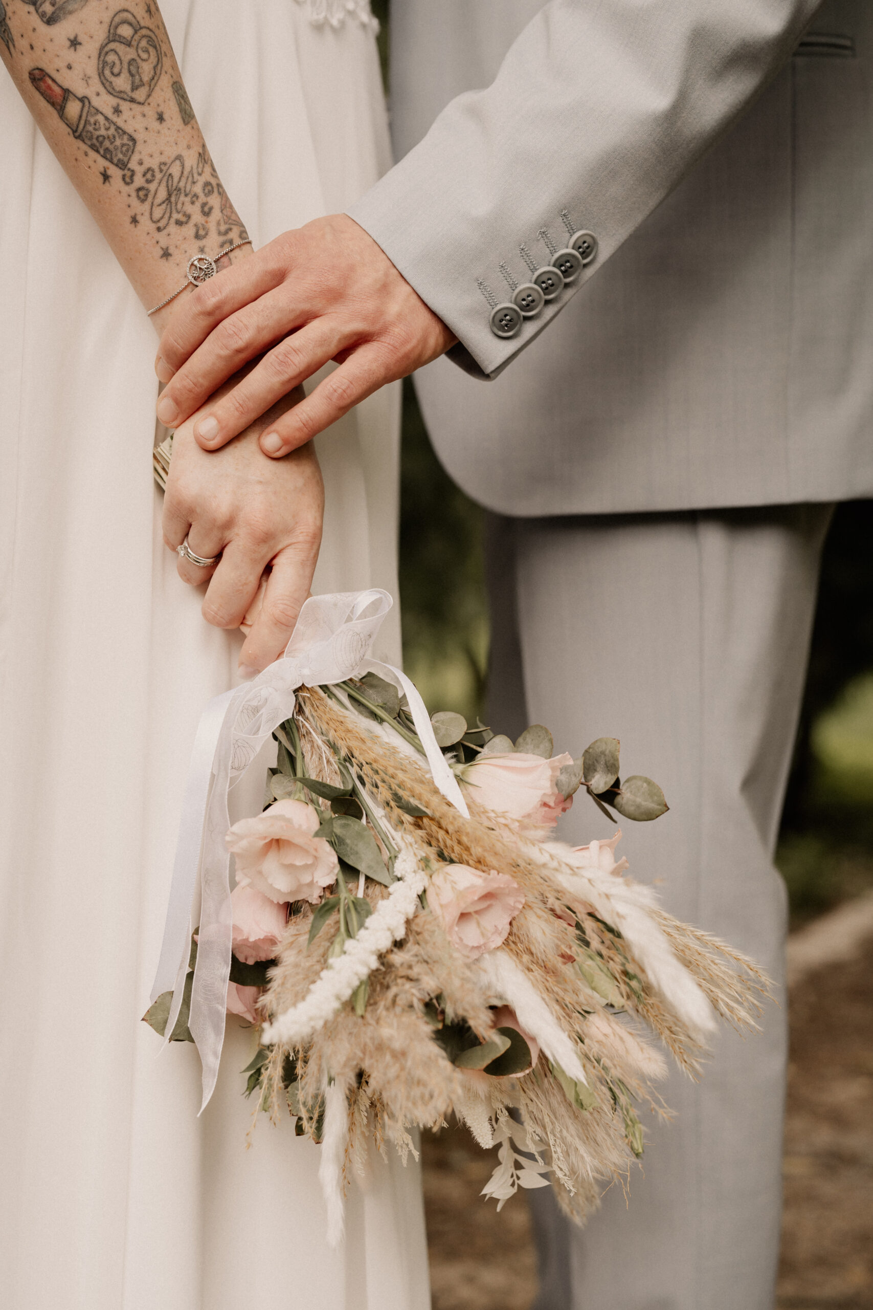Detailaufnahme in Dortmund bei einem Shooting für eine Hochzeit